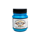 Blueshift Green paint jar with black lid on a white background