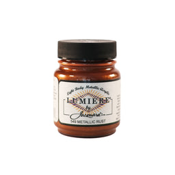 Jacquard Lumiere Metallic Pearlescent Acrylic Paints for Fabric Metallic Rust.