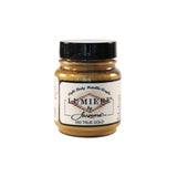 Jacquard Lumiere Metallic Pearlescent Acrylic Paints for Fabric True Gold.