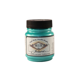 Jacquard Lumiere Metallic Pearlescent Acrylic Paints for Fabric Pearlescent Turquoise.