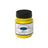 A jar of Jacquard Neo Opaque Fabric Paint Yellow.