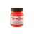 A jar of Jacquard Dye-Na-Flow fabric liquid paint in 803 Bright Orange colour, intended for use on natural and synthetic fabrics
