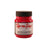 A jar of Jacquard Dye-Na-Flow fabric liquid paint in 807 Cranberry Red colour, intended for use on natural and synthetic fabrics