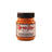 A jar of Jacquard Dye-Na-Flow fabric liquid paint in 824 Ochre colour, intended for use on natural and synthetic fabrics