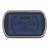 A blue Jacquard pigment color ink pad