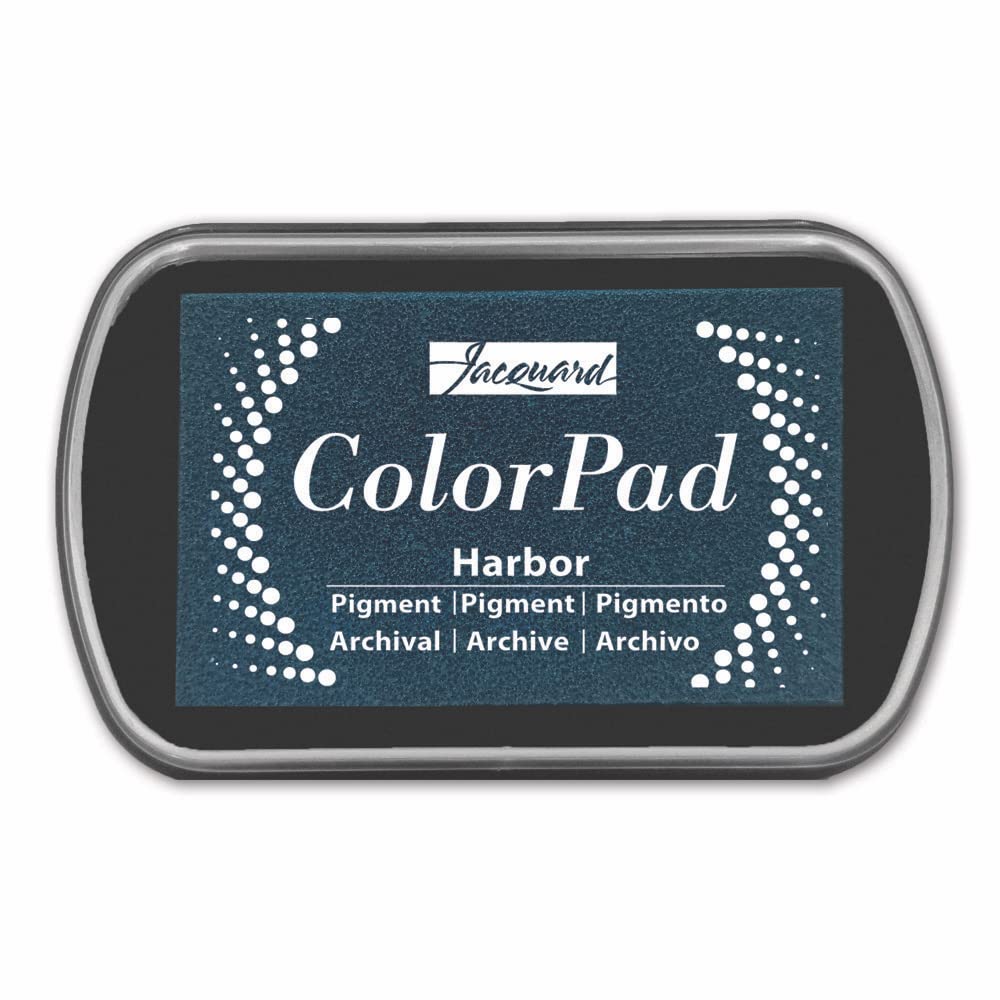 A Harbour Blue Jacquard pigment color ink pad