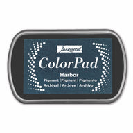 A Harbour Blue Jacquard pigment color ink pad
