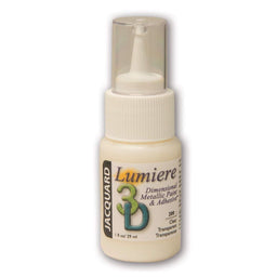 Jacquard Lumiere Dimensional Metallic Paint Clear
