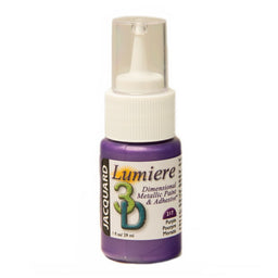 Jacquard Lumiere Dimensional Metallic Paint Purple