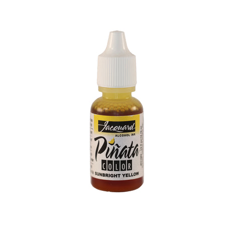 Small Bottle of Jacquard Pinata Colour Alcohol Ink Sunbright Yellow