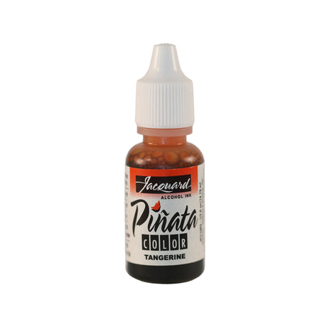 Small Bottle of Jacquard Pinata Colour Alcohol Ink Tangerine.