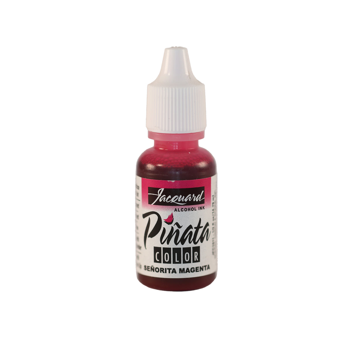 Small Bottle of Jacquard Pinata Colour Alcohol Ink Senorita Magenta.
