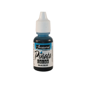 Small Bottle of Jacquard Pinata Colour Alcohol Ink Baja Blue.