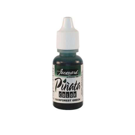 Small Bottle of Jacquard Pinata Colour Alcohol Ink Rainforest Green.