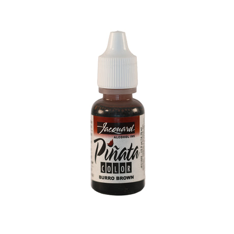 Small Bottle of Jacquard Pinata Colour Alcohol Ink Burro Brown.