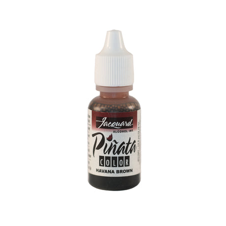 Small Bottle of Jacquard Pinata Colour Alcohol Ink Havana Brown.
