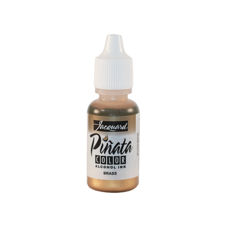 Small Bottle of Jacquard Pinata Colour Alcohol Ink Brass