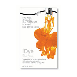 Jacquard iDye Natural Fabric Dye packet Deep Orange JID1408.