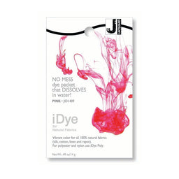 Jacquard iDye Natural Fabric Dye packet Pink JID1409