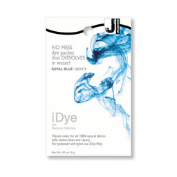 Jacquard iDye Natural Fabric Dye packet Royal Blue JID1419
