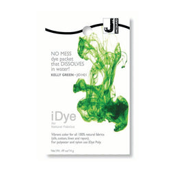 Jacquard iDye Natural Fabric Dye packet Kelly Green JID1421