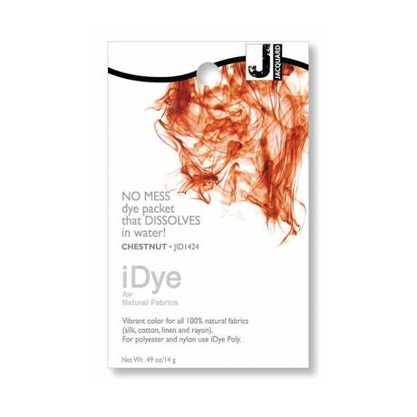 Jacquard iDye Natural Fabric Dye packet Chestnut JID1424