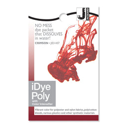 Jacquard iDye Poly Fabric Dye with Colour Intensifier for Synthetic fabrics - Crimson JID1457