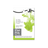 iDye Poly neon green dye packet with a white background