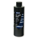 A bottle of Jacquard Solarfast Sunlight (UV) Dye Blue