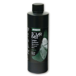 A bottle of Jacquard Solarfast Sunlight (UV) Dye Green