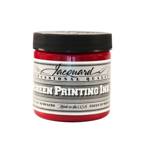 Jar of Jacquard Screen Printing Ink Magenta
