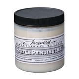 A jar of Jacquard Professional Screen Printing Ink with a label indicating it is a clear extender for making inks more transparent.