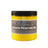 A jar of Jacquard Professional Water Based Screen Printing Ink in Opaque Yellow.