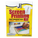 Professional Screen Printing Kit – Semi-Transparent Colours (JSI9000)