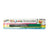 Packaging of Tee Juice Fine Tip Fabric Green Marker Pen Green with a multicolor design and a sample image of a T-shirt with a marking on it.