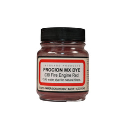 Procion MX Dye jar on a white background