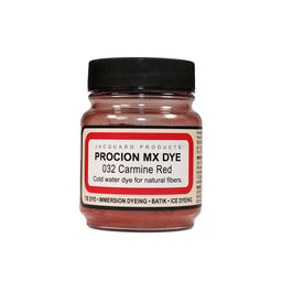 Procion MX Dye jar on a white background