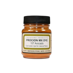 Procion MX Dye jar on a white background