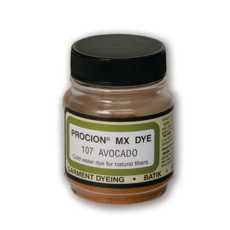Jacquard Procion MX fabric dye jar in 107 Avocado