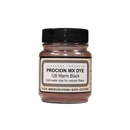Procion MX Dye jar on a white background
