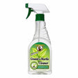 A spray bottle of Howard products lemongrass and lime marble cleaner on a white background