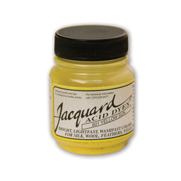 Jar of Jacquard Acid dye for dying yarn