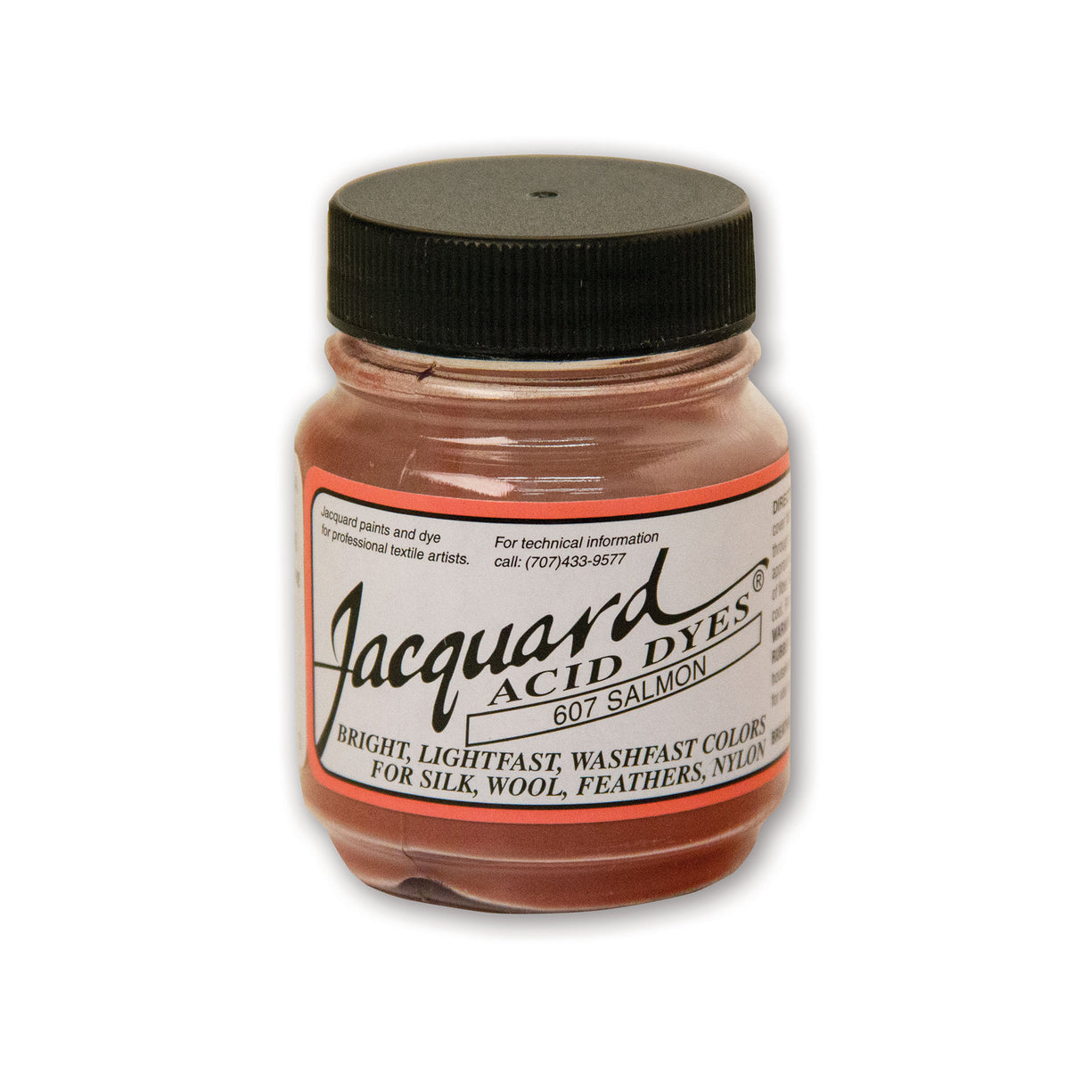 Jar of Jacquard Acid dye for dying yarn