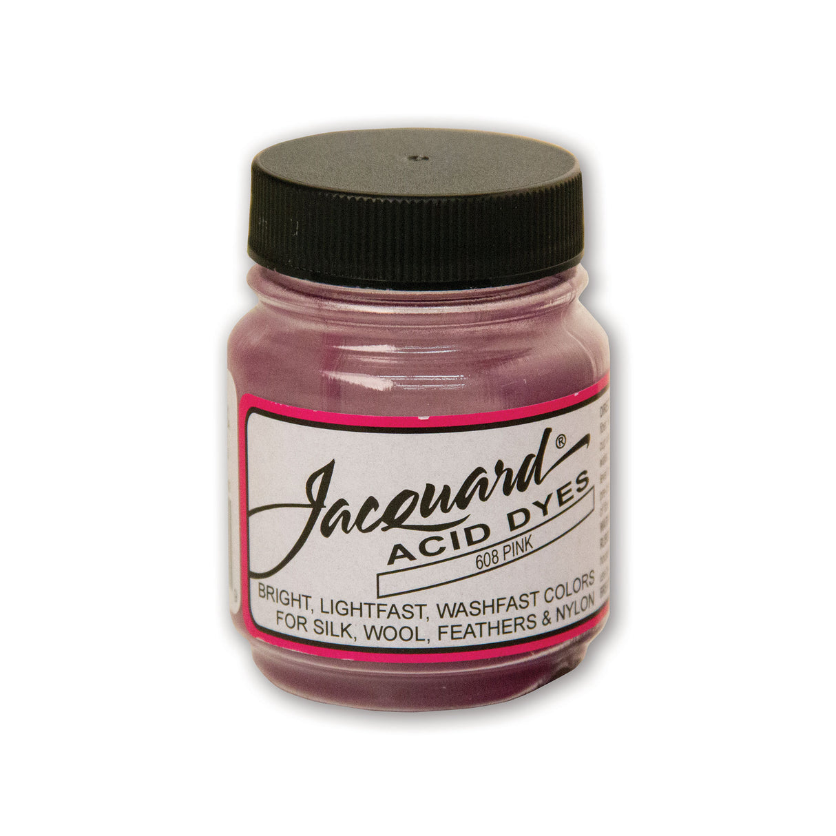 Jar of Jacquard Acid dye for dying yarn