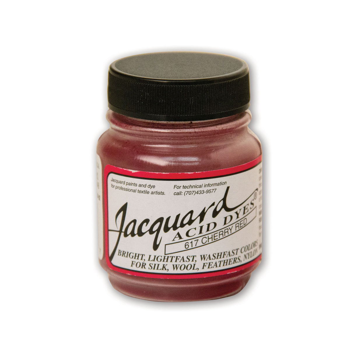 Jar of Jacquard Acid dye for dying yarn