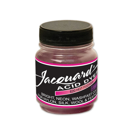 Jar of Jacquard Acid dye for dying yarn