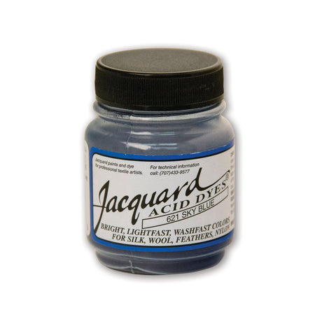 Jar of Jacquard Acid dye for dying yarn