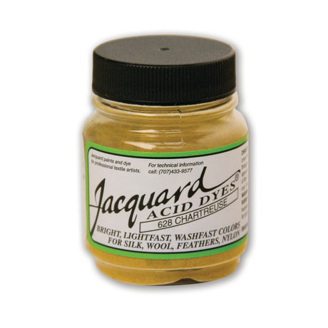 Jar of Jacquard Acid dye for dying yarn