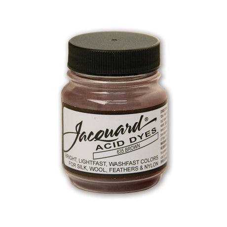 Jar of Jacquard Acid dye for dying yarn