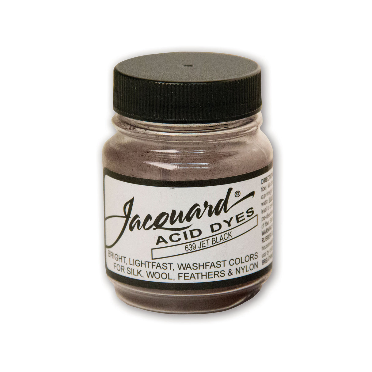 Jar of Jacquard Acid dye for dying yarn